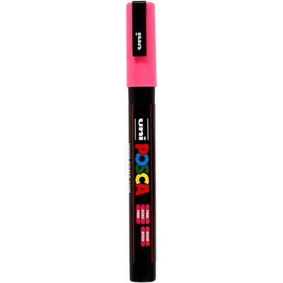 Produktbild von Uni-Ball uni POSCA PC-3M, Schwarz, Pink