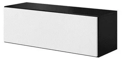 Produktbild von Cama RO1 CZ/CZ/BI, Lagerschrank, Bodenstehend, Wandschrank, 1 Regale, 1 Tür(en), Schwarz