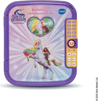 Immagine prodotto di VTECH - SCUOLA UNICORN - KIDISECRETS, IL MIO DIARIO PERSONALE - Viola