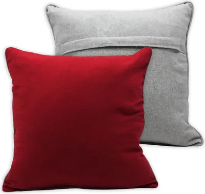 Obrázek produktu pro Home Elements Povlak na polštář, červená a šedá