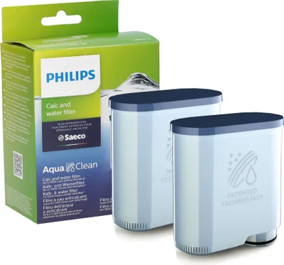 Produktbild von 2x Saeco Wasserfilter für die Aqua Clean Espressomaschine CA6903, EP2224/10, EP2235/40, EP3241/50