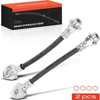 Obrázok produktu pre Frankberg 2x brzdová hadica Brzdové hadice zadné ľavé pravé pre Jeep Grand Cherokee II WG WJ