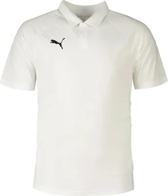 Produktbild von Puma Teamliga Kurzarm-poloshirt Weiß M Herren Weiß M