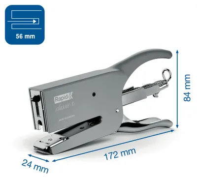 Obrázek produktu pro Rapid 5001758, 50 listy, Zelená, Standardní skoba, Kov, 15 rok/roky