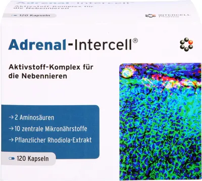 Zdjęcie produktu dla Adrenal Intercell Active Complex kapsułki na nadnercza, 120 kapsułek