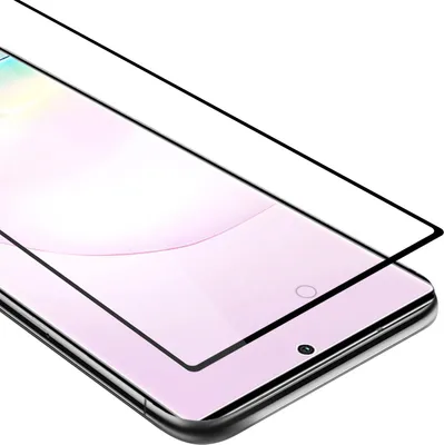 Obrázok produktu pre Cadorabo pancierová fólia pre Samsung Galaxy NOTE 20 PLUS ochranná fólia v čiernej farbe na celú obrazovku tvrdené ochranné sklo displeja