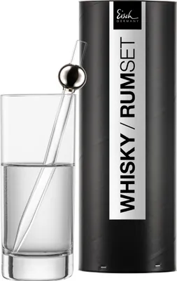Zdjęcie produktu dla Zestaw pipet do whisky/rumu Eisch 992/19, zapakowany w tubę prezentową CEREMONY 78699219/180353