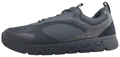 Immagine prodotto di Geox U Claudio A: scarpe da uomo, modello stringato sportivo, colore nero, ideali per il tempo libero