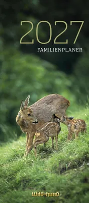 Produktbild von WILD UND HUND Edition: Familienplaner Kalender 2027