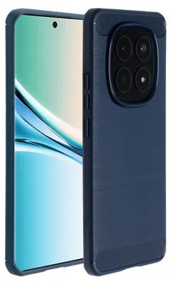 Imagen del producto de Funda con acabado cepillado para Xiaomi Redmi Note 15 (5G) - Azul oscuro