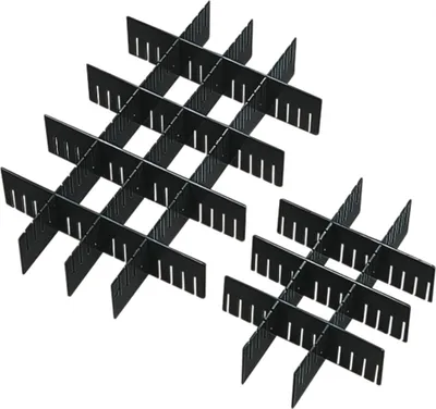 Produktbild von WETEC Leitfähige Schlitztrennwände, ESD, 355 x 90 mm, 400 x 300/600 x 400 mm