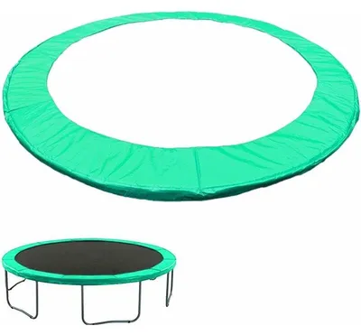 Produktbild von Trampolin-Randschutz, Trampolin-Federschutz, Seitenschutzabdeckung ?306cm - Grš¹n