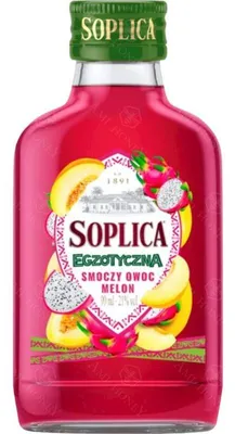 Obrázok produktu pre Likér Soplica Smoczy Owoc, príchuť melón, 200 ml