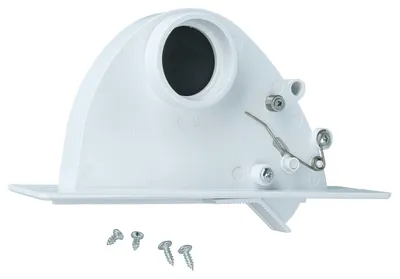 Produktbild von vhbw Sockeleinkehrdüse für Zentral-Staubsaugeranlagen mit 50,8mm Durchmesser/ 2" Rundrohrsystem
