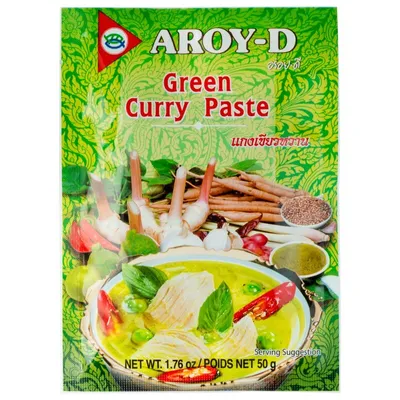 Zdjęcie produktu dla Aroy-D Green Curry Paste 50 Gr