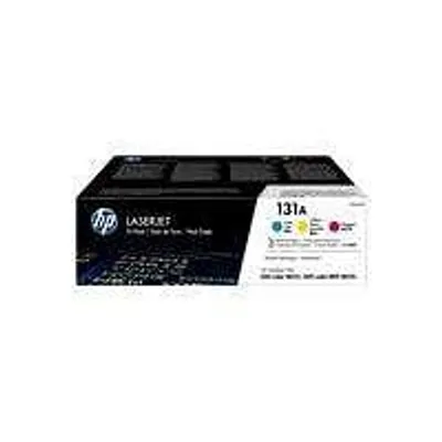 Image de HP 131A CMY LJ Toner, 3-pack, U0SL1AM (1,800 / 1,800 / 1,800 pages)