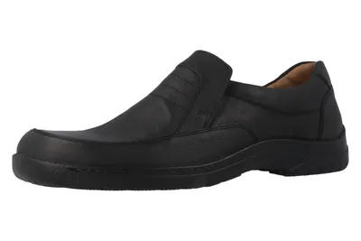 Produktbild von Jomos Slipper in Übergrößen Schwarz 406201 44 000 große Herrenschuhe