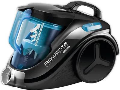 Produktbild von Vysávač Rowenta Compact Power Cyclonic RO3731 s objemom nádoby na prach 1,5 l - Maximálny výkon: 750 W - Farba: čierna
