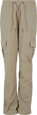Productafbeelding van Damesbroek Urban Classics, nylon cargobroek, kleur beton - maat S