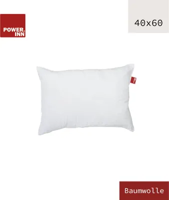 Produktbild von POWER INN Innenkissen | Baumwolle | 40 x 40 cm | Kisseninlett | Waschbar bei 60°C