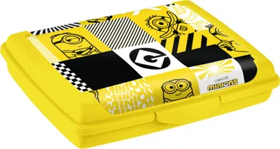 Immagine prodotto di keeeper Brotdose carla mini "Minions Mosaic" 0,5 L giallo