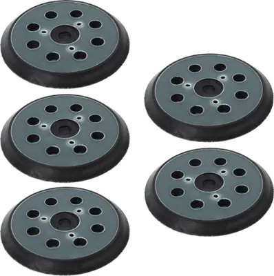 Produktbild von 5x Trade-Shop Klett-Schleifteller / Stützteller / Haftteller kompatibel mit Makita BO5010/K BO5011 BO5012 BO5020 BO5021/K BO5030/K BO5031/K