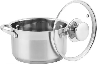 Produktbild von Topf 5L Edelstahl Kochtopf Suppentopf Induktion Universaltopf Fleischtopf