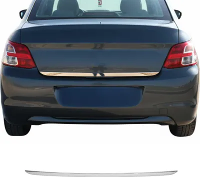Image de Garniture de Hayon Coffre pour Peugeot 301 2013-2021 acier inox