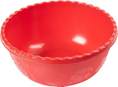 Immagine prodotto di Insalatiera Machiavelli rotonda rossa multiuso. Ciotola con diametro di 26 cm e altezza di 12 cm. Insalatiera con capacità di 2,5 litri