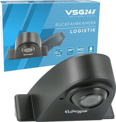 Produktbild von Rückfahrkamera LOGISTIK HD | Kugelkopf- HD 1080P Rückfahrkamera Kleintransporter RV-23591