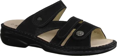 Produktbild von Finn Comfort Ventura-Soft, Damen-Pantolette, Damenschuhe, Leder, Schwarz - Marken Finn Comfort, Schwarz, leder (nlongbeach)