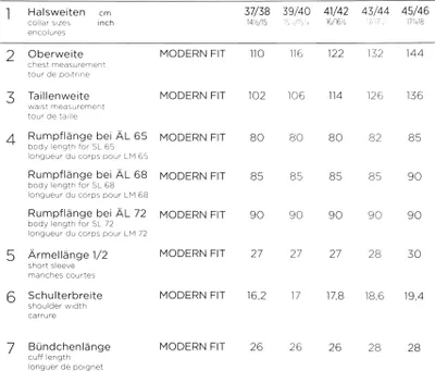 Produktbild von Eterna - Modern Fit - Bügelfreies Herren Langarm Hemd, (8817 X367), Größe:38, Farbe:Weiß (00)
