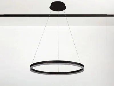 Zdjęcie produktu dla LEDowa lampa wisząca z regulacją wysokości + pilot, 42W - J4308/B
