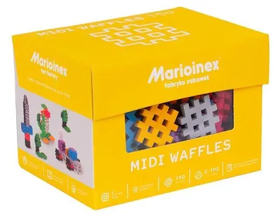 Produktbild von MARIOINEX Midi-Waffelblöcke 150 Stück 03582