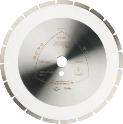 Produktbild von Klingspor DT 900 U Diamanttrennscheiben, 350 x 3 x 30 mm 21 Segmente 40 x 3 x 10 mm, Weitverzahnt