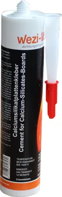 Obrázok produktu pre wezi-lit lepidlo na kalcium silikátové dosky 310ml odolné voči vysokým teplotám 1000°