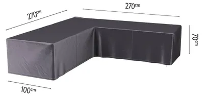 Productafbeelding van Hoes loungeset hoek 270 x 270 x 100 x 70 cm AeroCover
