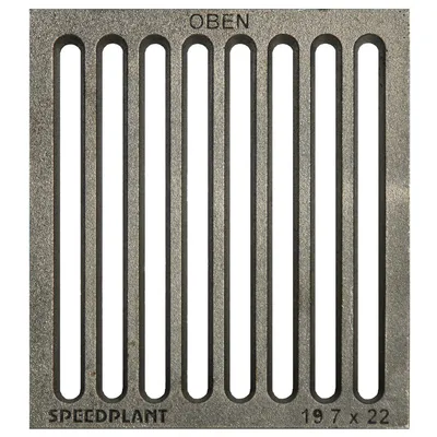 Produktbild von SPEEDPLANT Kaminrost 19,7 x 22 cmAscherost Ofenrost Gusseisen