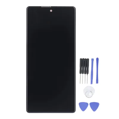 Obrázek produktu pro Náhradní displej pro Pixel 6A – digitizér dotykové obrazovky s čtečkou otisků prstů, sestava displeje včetně nářadí na opravu