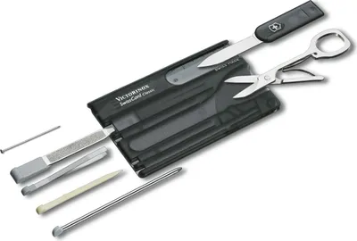 Zdjęcie produktu dla Victorinox Swiss Card Classic schwarz przezroczysty