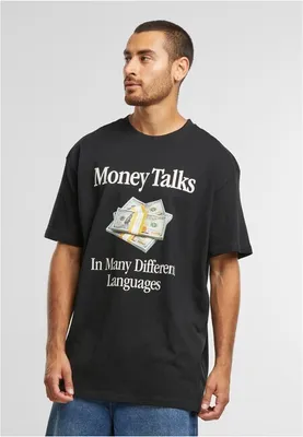 Produktbild von Herren T-Shirt Mr. Tee Money Talks Oversize, schwarz - Größe S