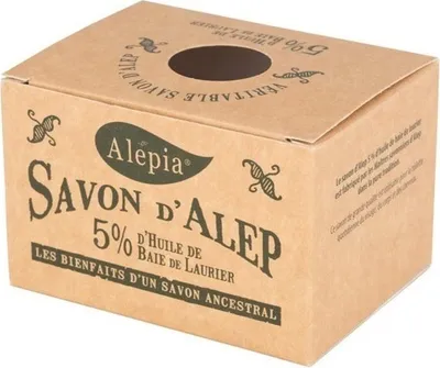 Produktbild von Alepia-Seife 5 % Lorbeer 190 g antiseptisch