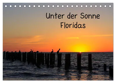 Produktbild von Unter der Sonne Floridas (Tischkalender 2027 DIN A5 quer), CALVENDO Monatskalender