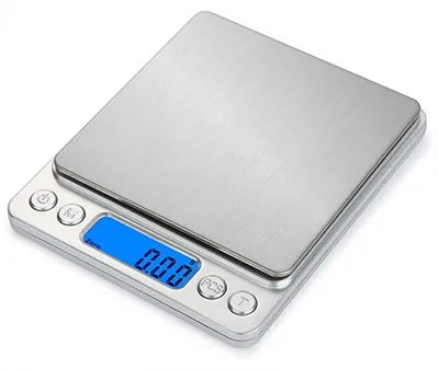 Produktbild von 500 g/0,01 g LCD-Präzisionswaage – Küche, Schmuck, Tara-Funktion, Münzzählen, kompakt und zuverlässig