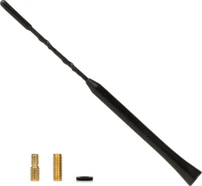 Produktbild von HEYNER® Antenne Ersatzstab 20 cm M5 & M6 Universal KFZ Radio-Spiral Antenne AM FM DAB+ Fiberglas kurz Dachantenne Antennenersatzstab Kurzstabantenne
