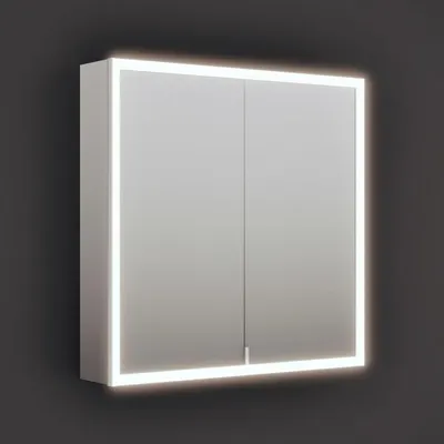 Immagine prodotto di Armadietto a specchio burgbad RL20, 81 cm, con illuminazione integrata
