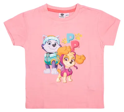 Produktbild von Paw Patrol T-Shirt für Mädchen mit Skye & Everest – Kurzarmshirt Oberteil für Kinder 110/116