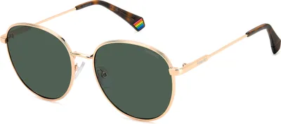 Image de Polaroid PLD 6215/S/X GOLD COPPER/ GREEN POLARIZED 56/17/145 Uni Sonnenbrillen
