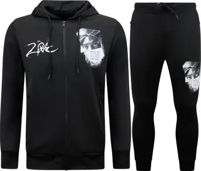 Produktbild von Tupac Shakur Jogginganzug Hausanzug - L