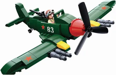 Produktbild von Sluban 101380683 - WWII - Russisches Kampfflugzeug - Neu